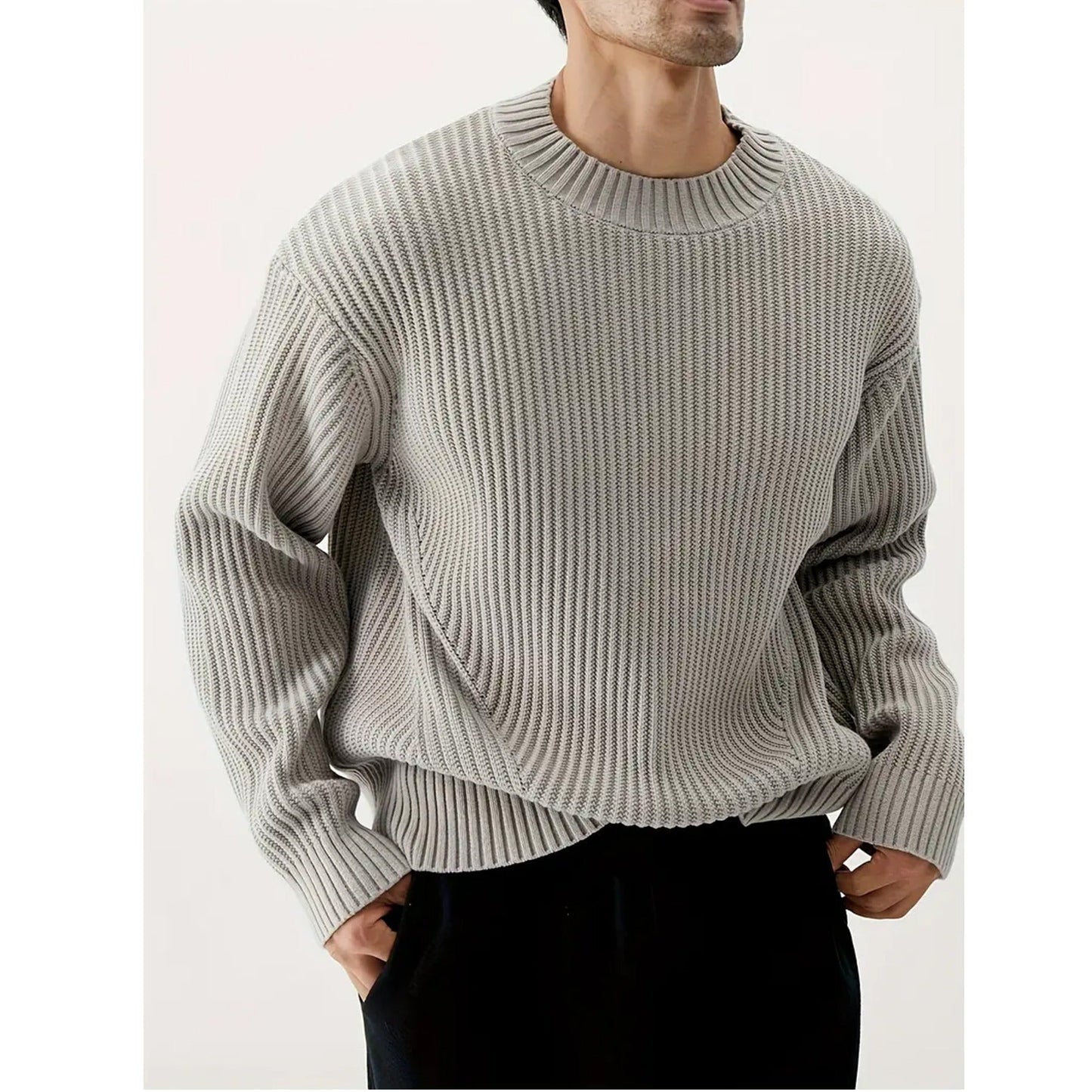 Reggie | Men's Relaxed Fit Crewneck Sweater
