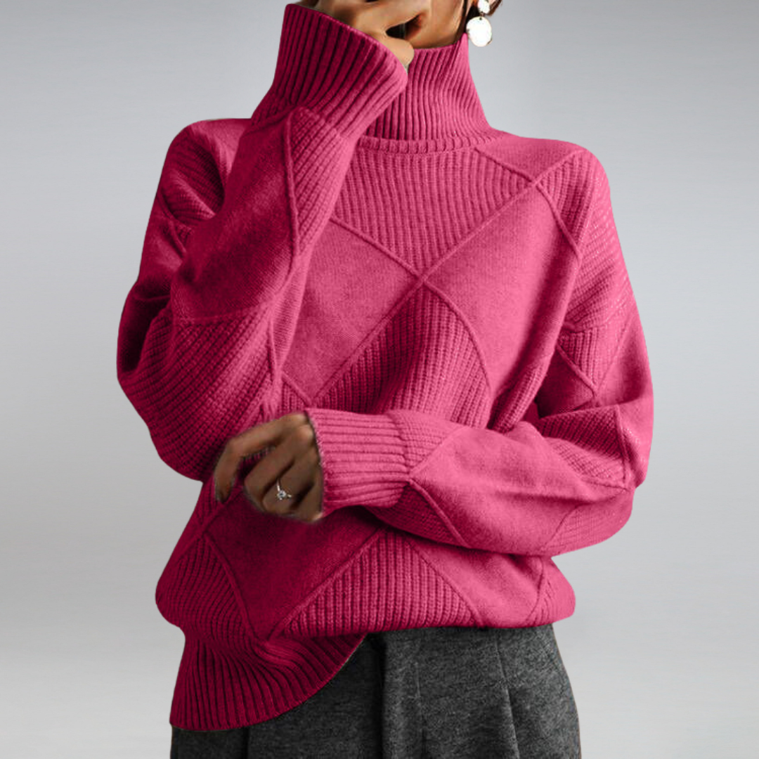 Selene - Cashmere Turtleneck Sweater
