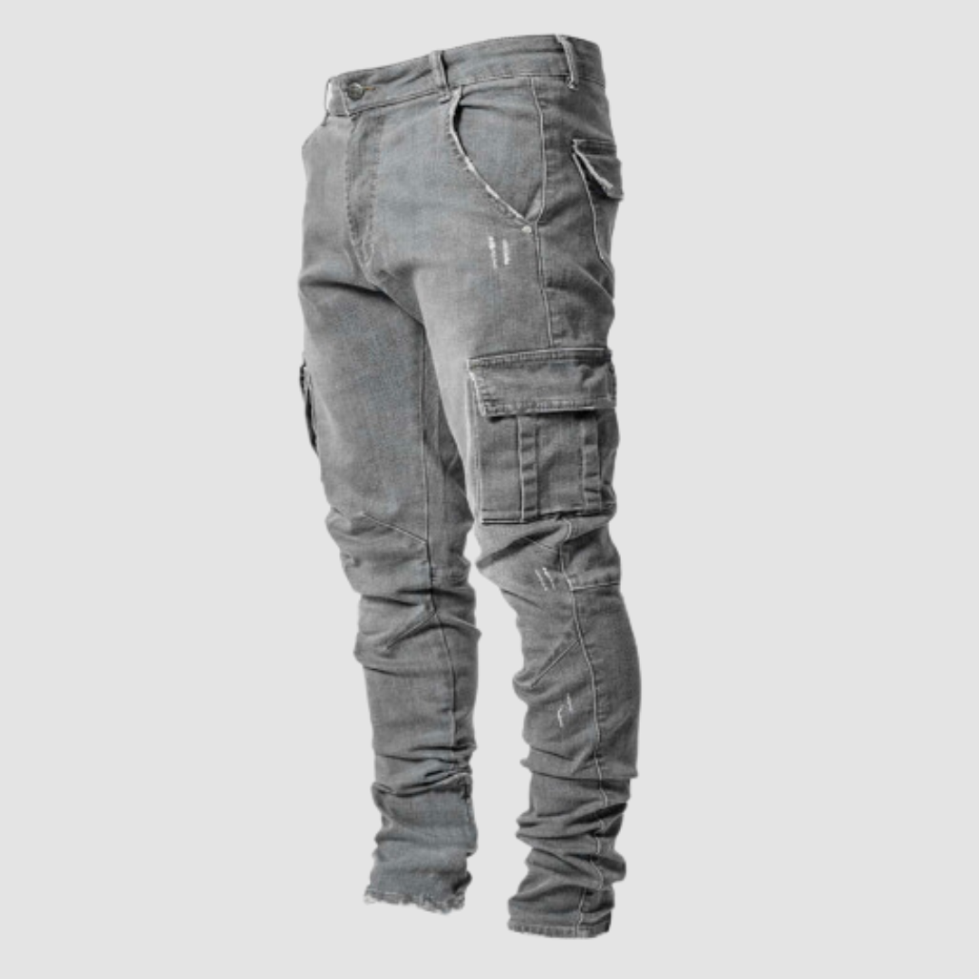 Marcellus - Ultra-Stretch Casual Jeans
