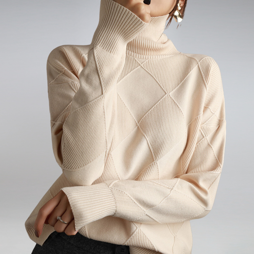 Selene - Cashmere Turtleneck Sweater