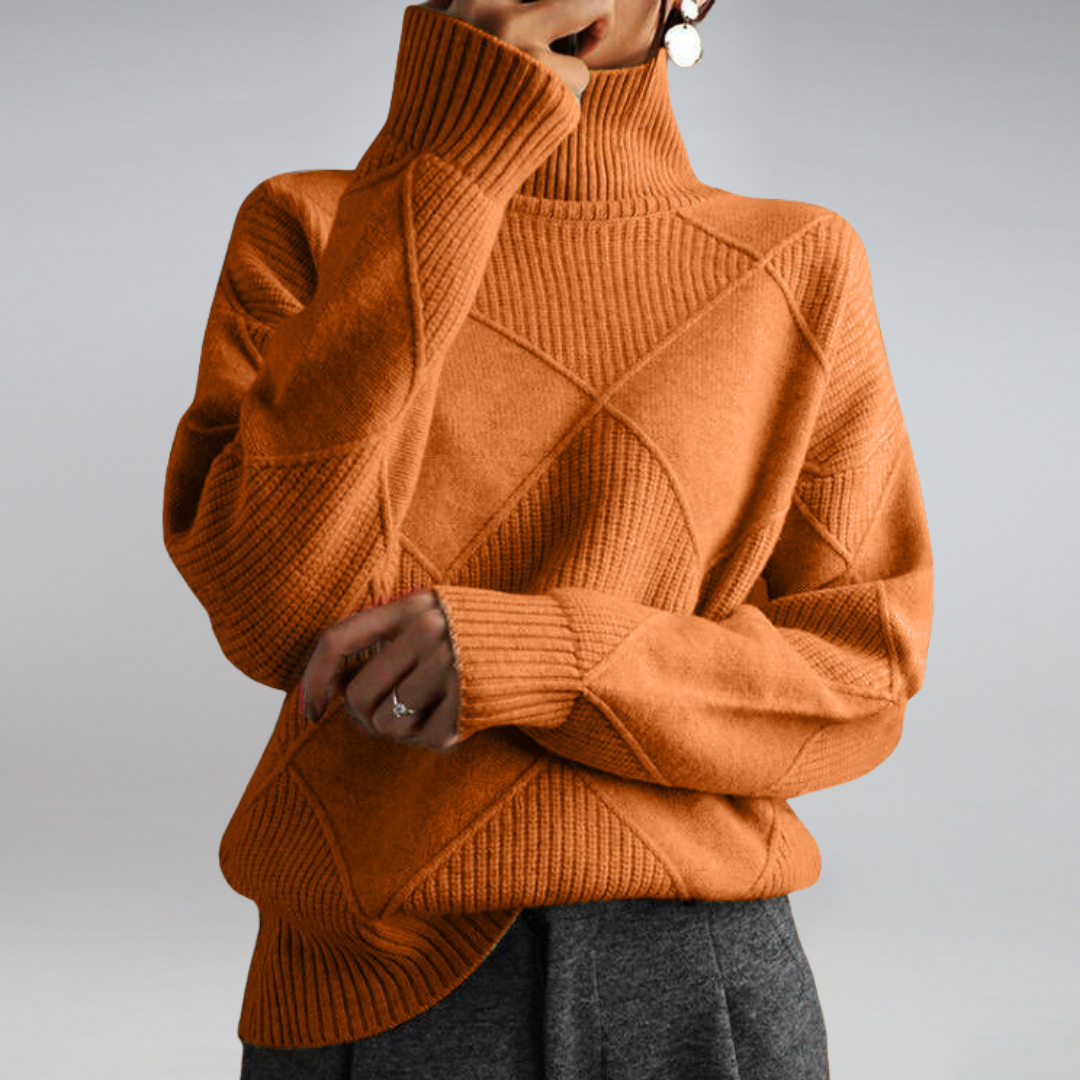 Selene - Cashmere Turtleneck Sweater