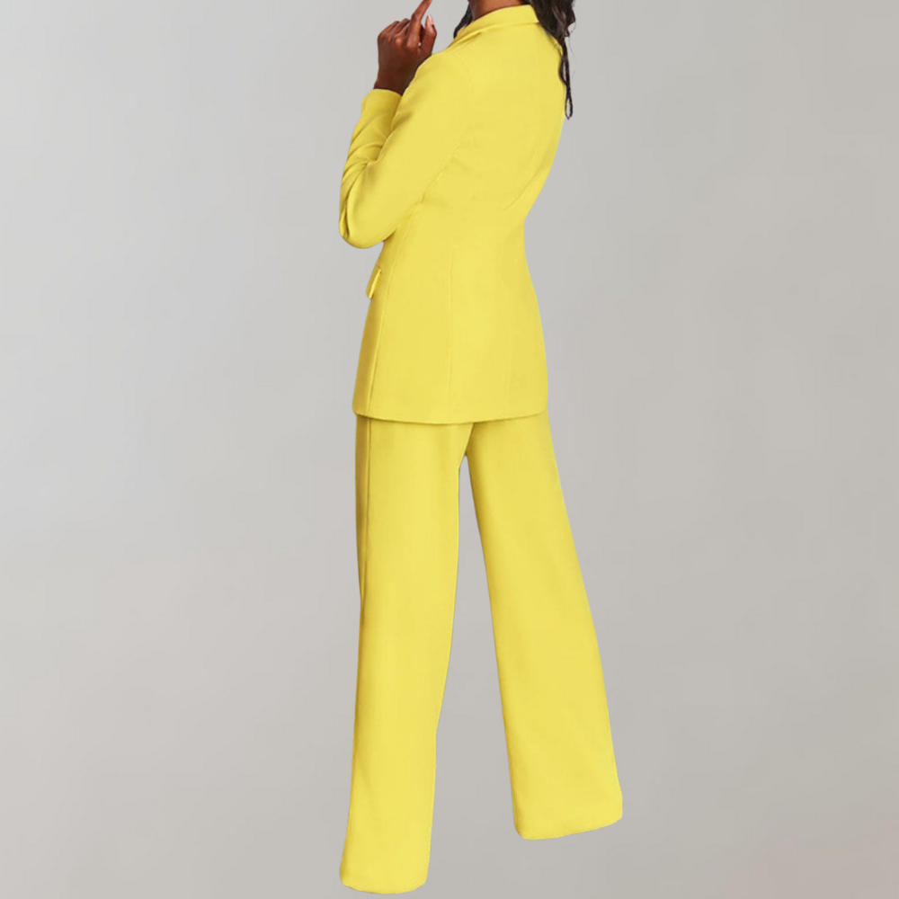Mira - Chic Blazer and Trousers Combo