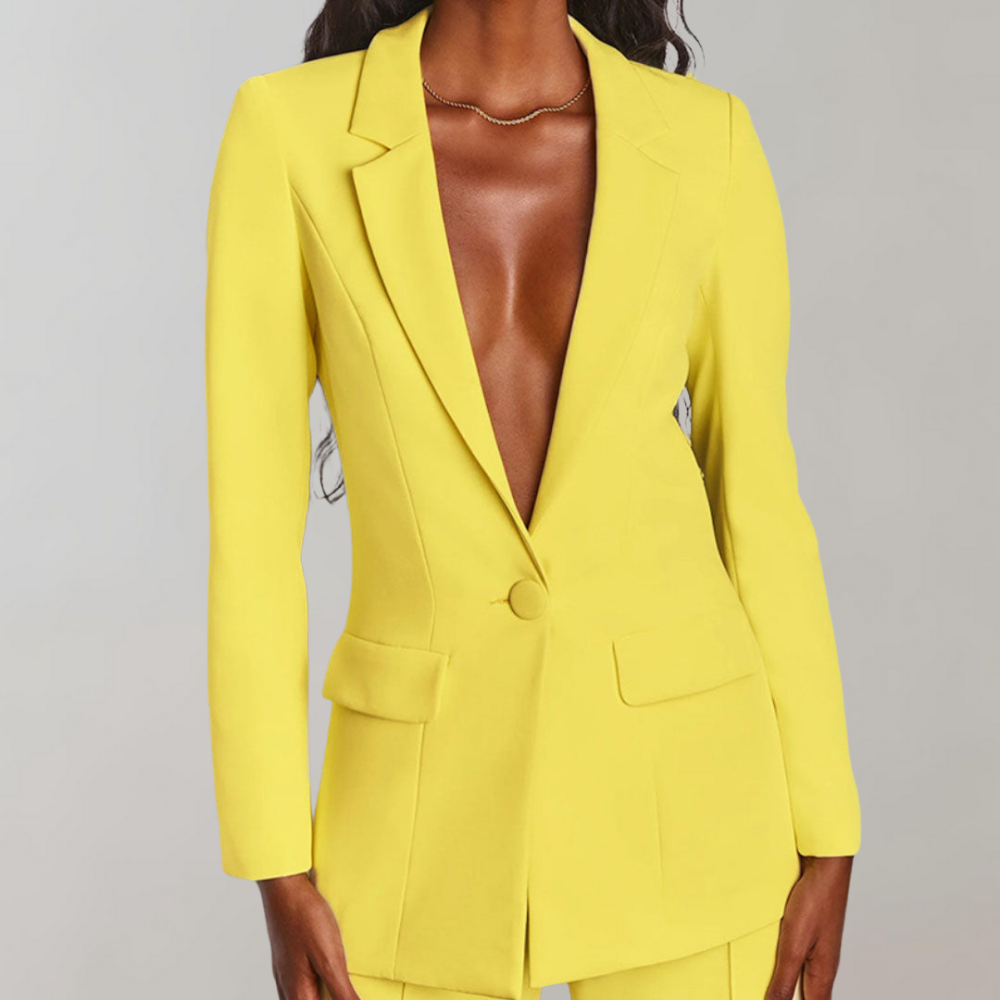 Mira - Chic Blazer and Trousers Combo