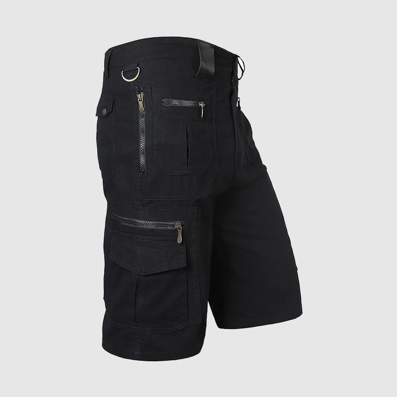 Micah | Durable Multi-Pocket Knee Length Cargo Shorts