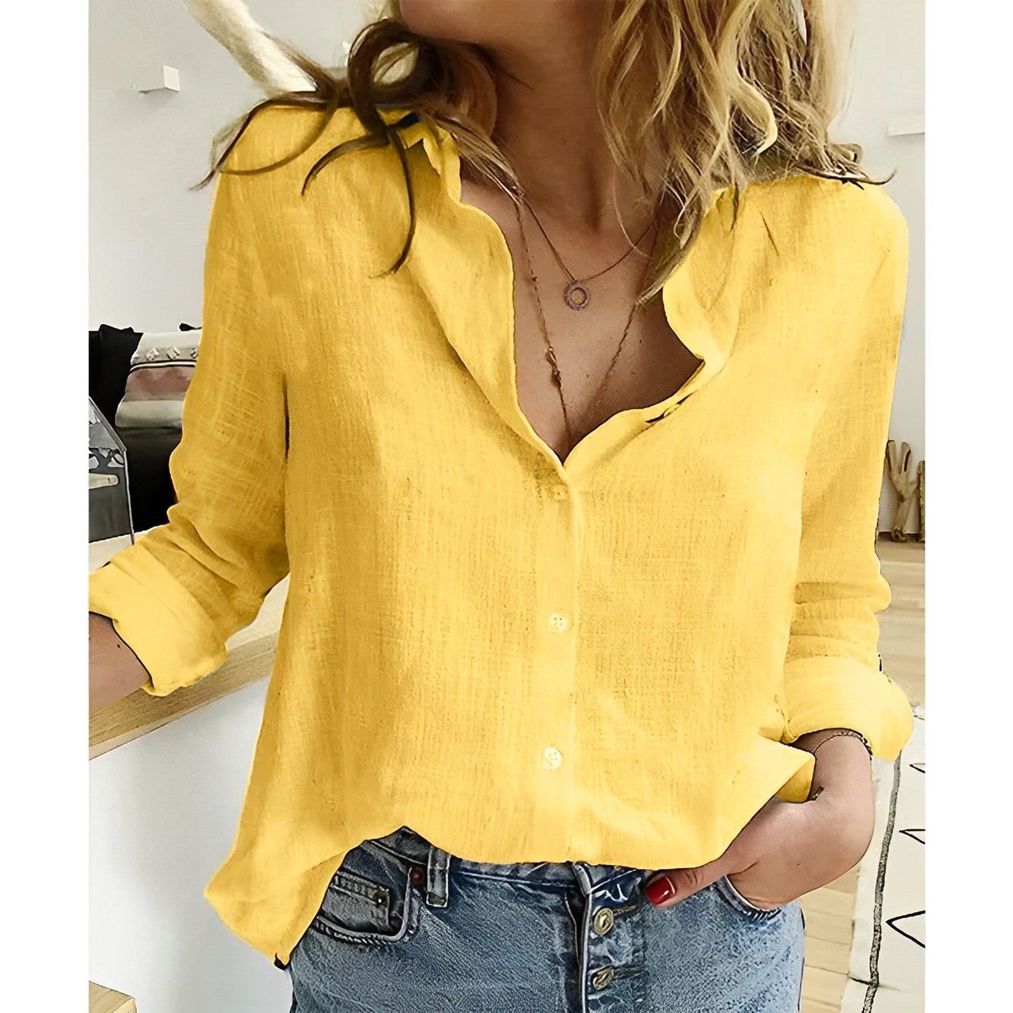 Levy | Lightweight Cozy Cotton-Linen