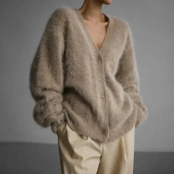 Evie - Soft Cashmere Cardigan