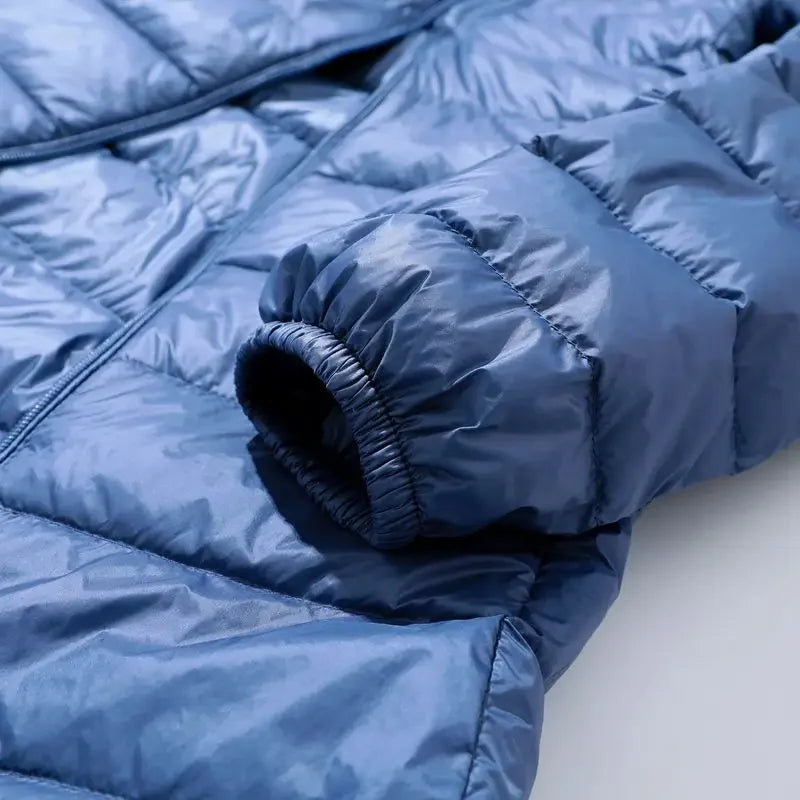 Novella - Women's Packable Puffer Coat with Removable Hood