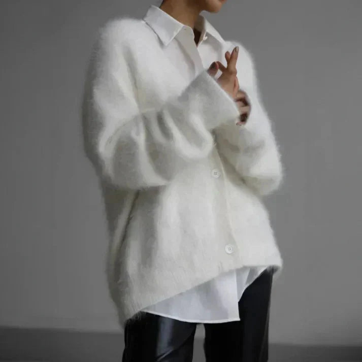 Evie - Soft Cashmere Cardigan