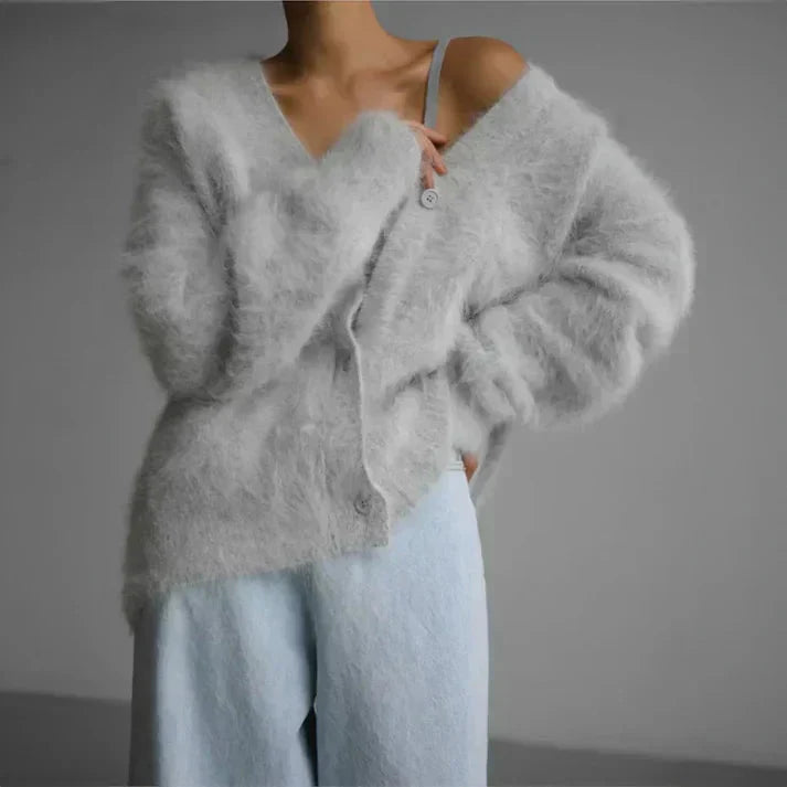 Evie - Soft Cashmere Cardigan
