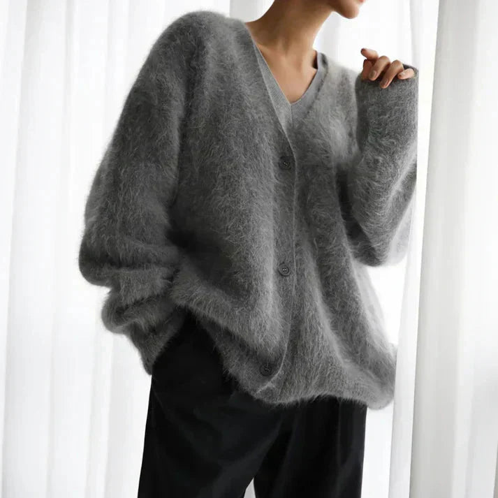 Evie - Soft Cashmere Cardigan