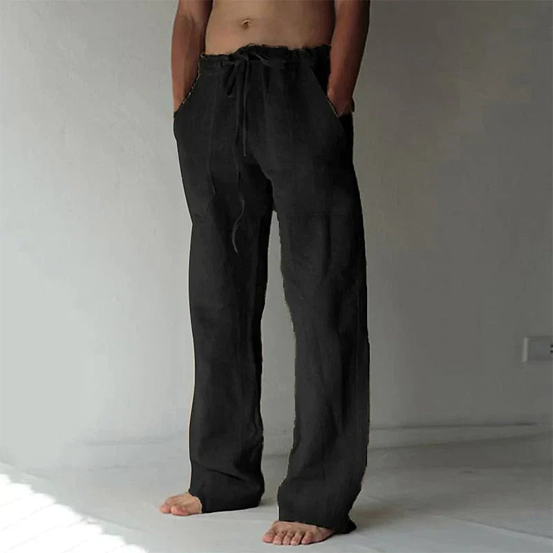 Jay | Men's Stylish Comfortable Baggy Linen Pants