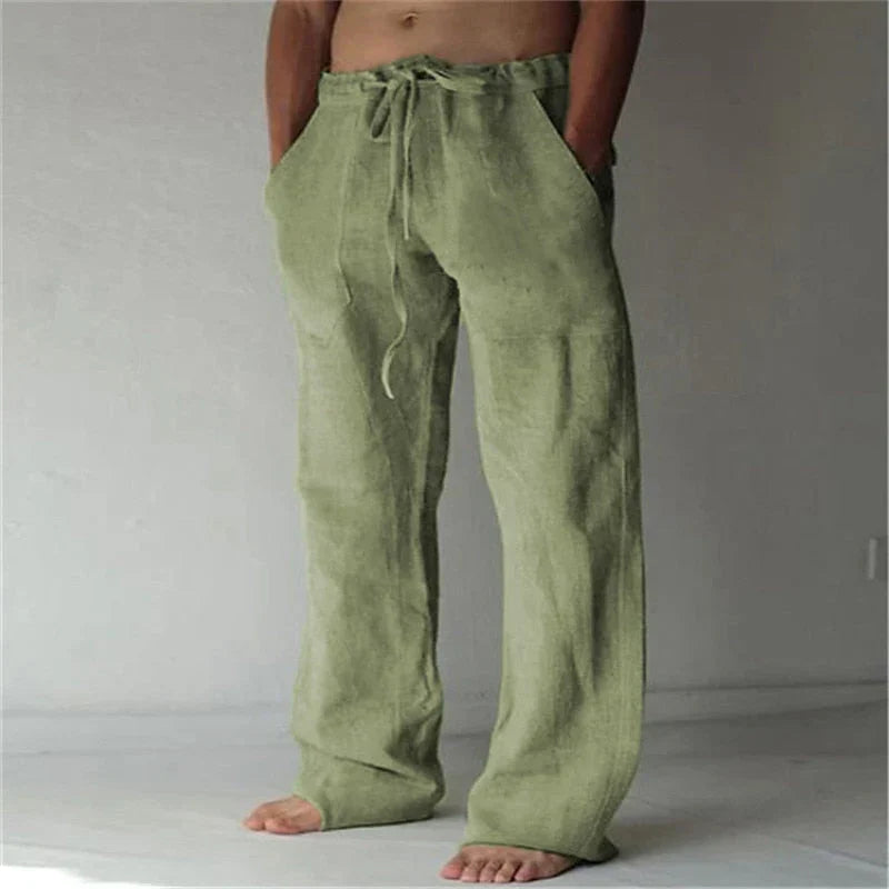 Jay | Men's Stylish Comfortable Baggy Linen Pants
