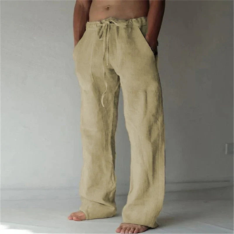 Jay | Men's Stylish Comfortable Baggy Linen Pants