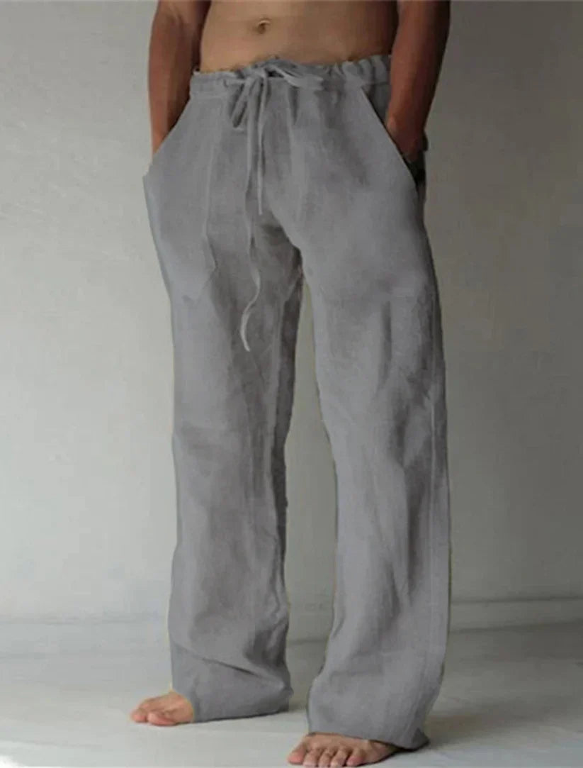 Jay | Men's Stylish Comfortable Baggy Linen Pants