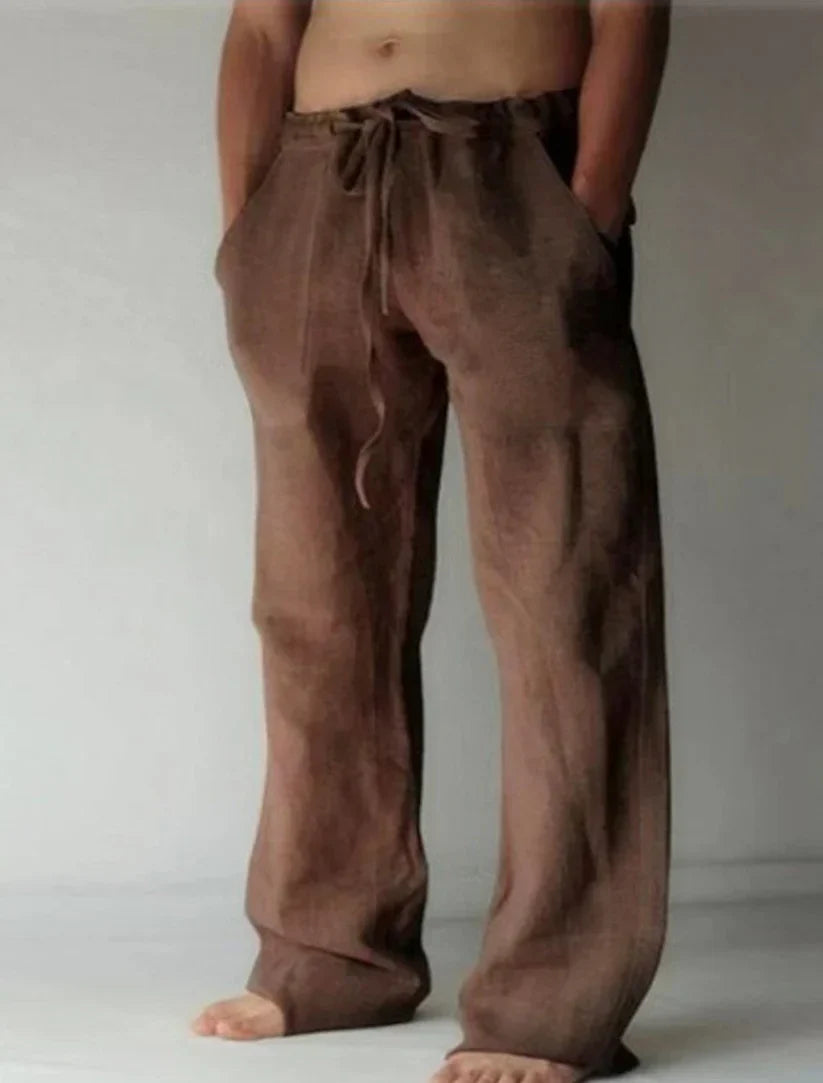 Jay | Men's Stylish Comfortable Baggy Linen Pants