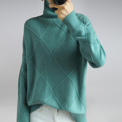 Selene - Cashmere Turtleneck Sweater