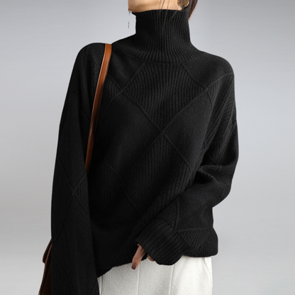Selene - Cashmere Turtleneck Sweater