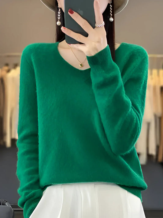 Viora - Women's Cashmere Sweater Soft Elegant High Quality