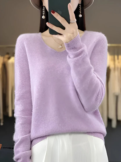 Viora - Women's Cashmere Sweater Soft Elegant High Quality