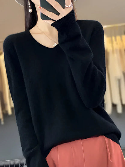 Viora - Women's Cashmere Sweater Soft Elegant High Quality