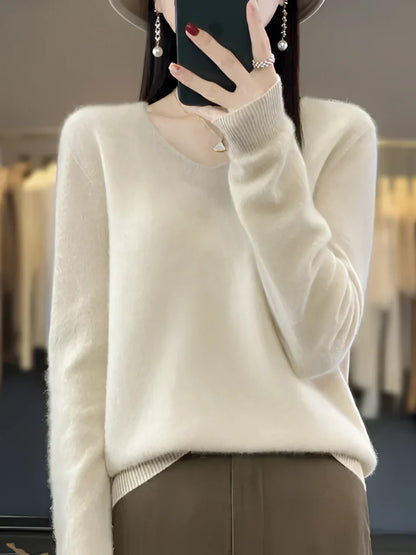 Viora - Women's Cashmere Sweater Soft Elegant High Quality