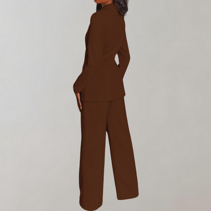 Mira - Chic Blazer and Trousers Combo