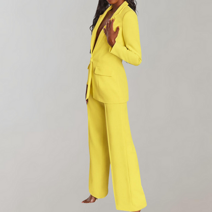 Mira - Chic Blazer and Trousers Combo