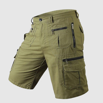 Micah | Durable Multi-Pocket Knee Length Cargo Shorts