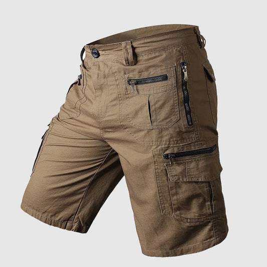 Micah | Durable Multi-Pocket Knee Length Cargo Shorts