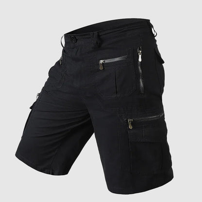 Micah | Durable Multi-Pocket Knee Length Cargo Shorts
