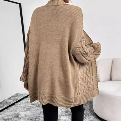 Monica | Women's Oversized Cable Knit Cardigan