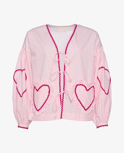 Elyza | Romantische Herzbluse