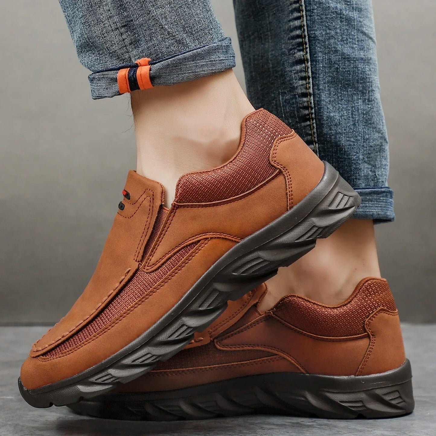 Sebastian | Men's Casual Leather Loafers with Comfort